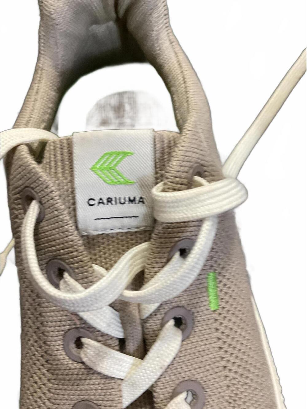 Cariuma Unisex Knit Sneakers - Beige W 9.5 M 8 - Picture 6 of 11